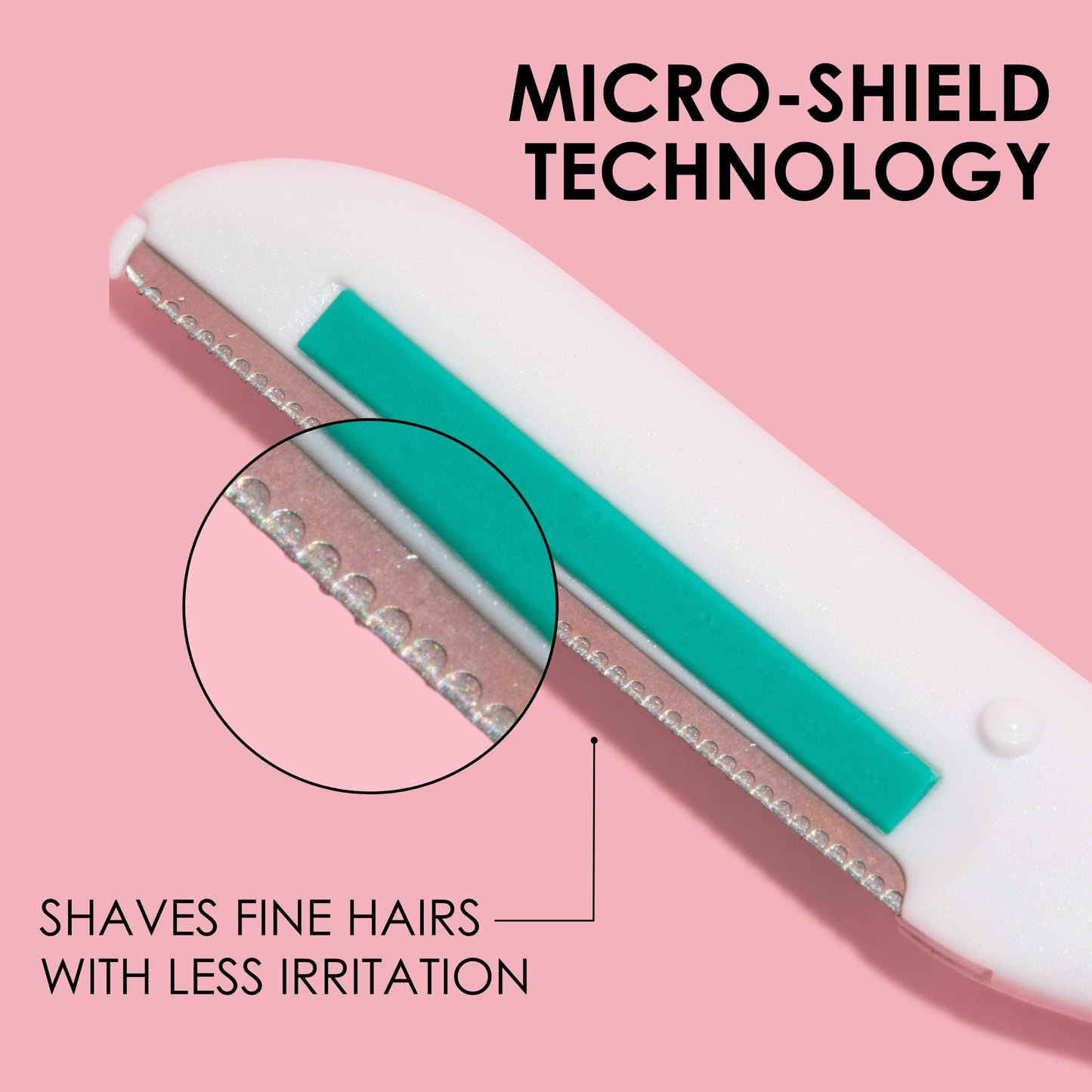 Japonesque Dermaplaner with Soothing Aloe Comfort Strip - Facial Dermaplane Razor, Skin Tool with Ultra Precision Blade for Facial Hair Removal and Exfoliation, 5pk