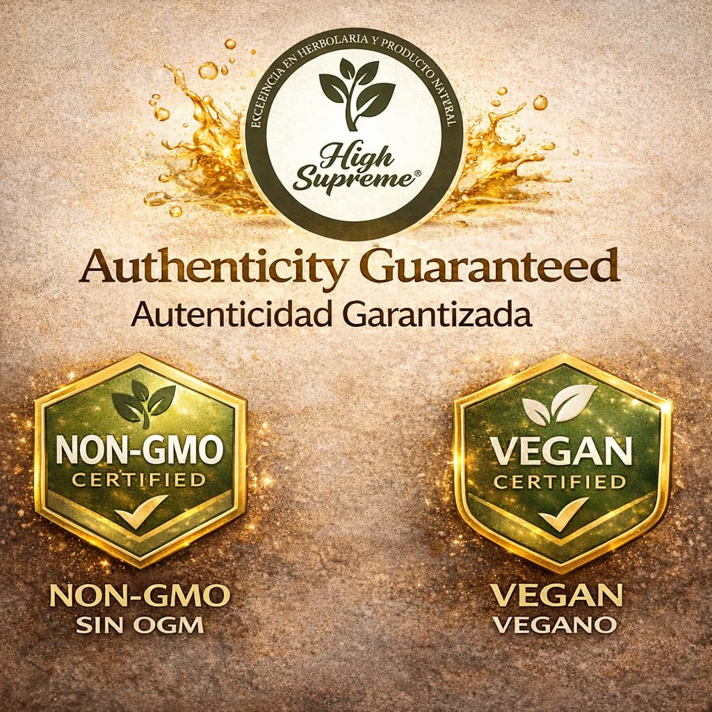 Ajo Negro (Black Garlic) - 60 Whole Cloves - 100% Natural Superfood Dietary Supplement - High in Antioxidants & S-Allylcysteine - Ready to Eat or for Recipes - Vegan, Non-GMO - Authentic by High Supreme