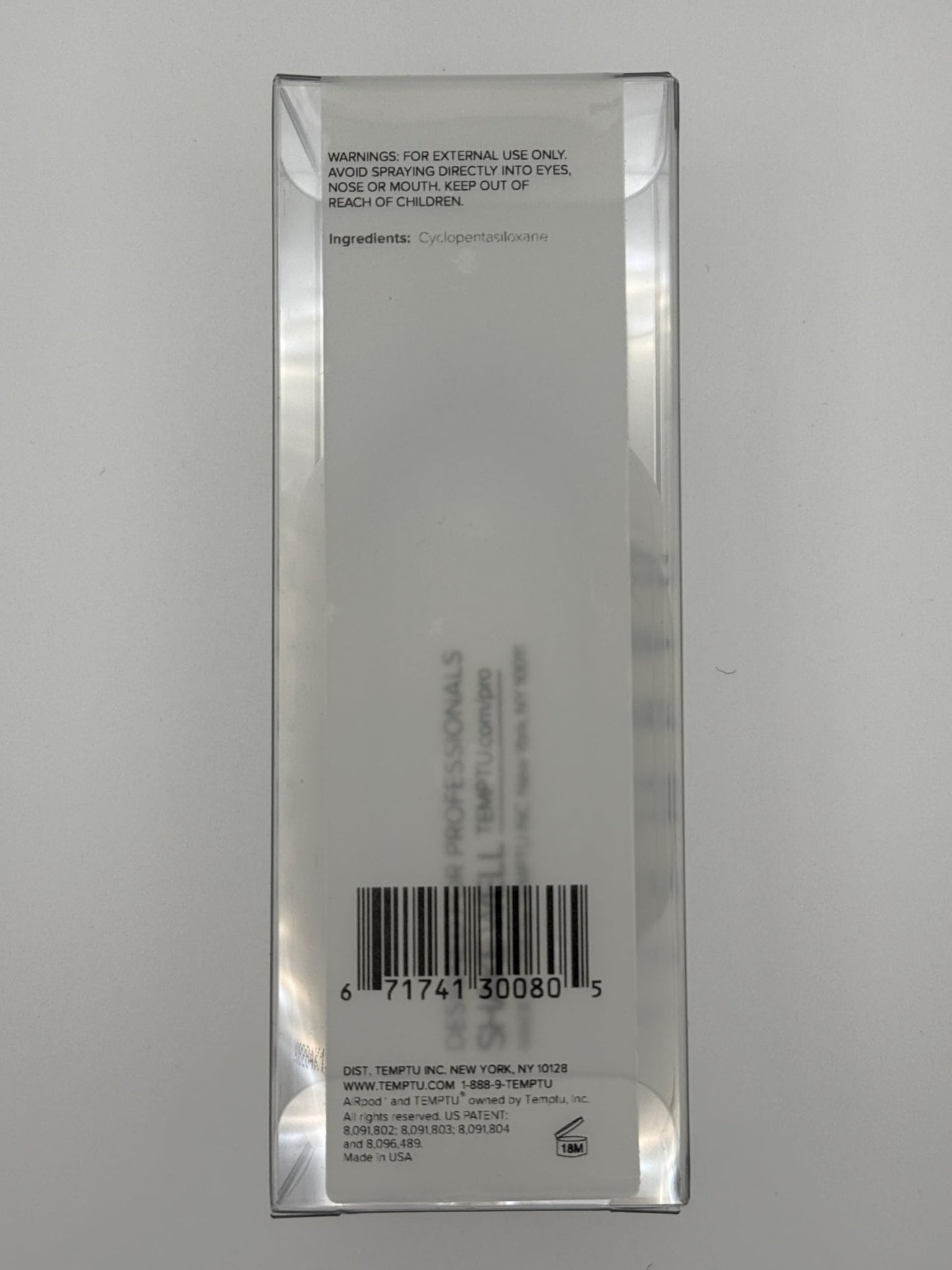 TEMPTU S/B Silicone-Based Airbrush Cleaner Removes Makeup From Airbrush Equipment & Can Be Used On Makeup Brushes