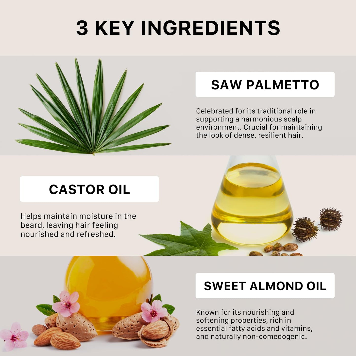 ACTIIV Thickening Beard Oil | Promotes Thicker Fuller Beard Growth, Nourishes & Softens Facial Hair, Lightweight Non-Greasy Formula, Vegan, Plant-Based, All Beard Types