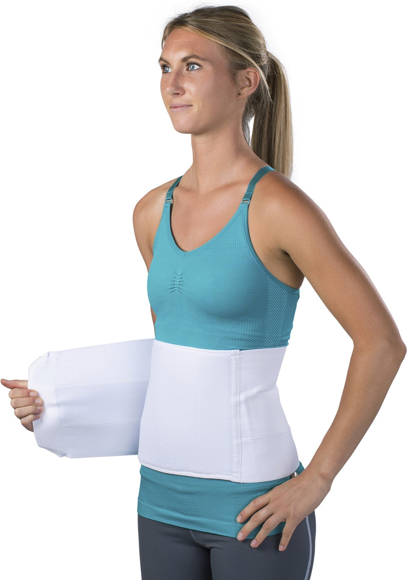 Procare Premium Panel Elastic Binder - 9" 3-Panel - Universal - 45" - 62", Medium/Large