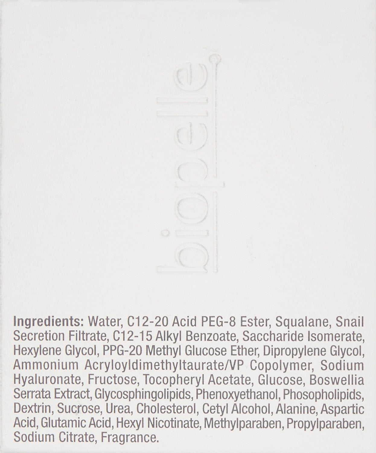Biopelle Tensage Growth Factor Soothing Oil Free Moisturizer Face Cream with SCA 3 Biorepair Index, Snail Mucin Moisturizer for Oily Skin with Hyaluronic Acid and Antioxidants, 1 Oz
