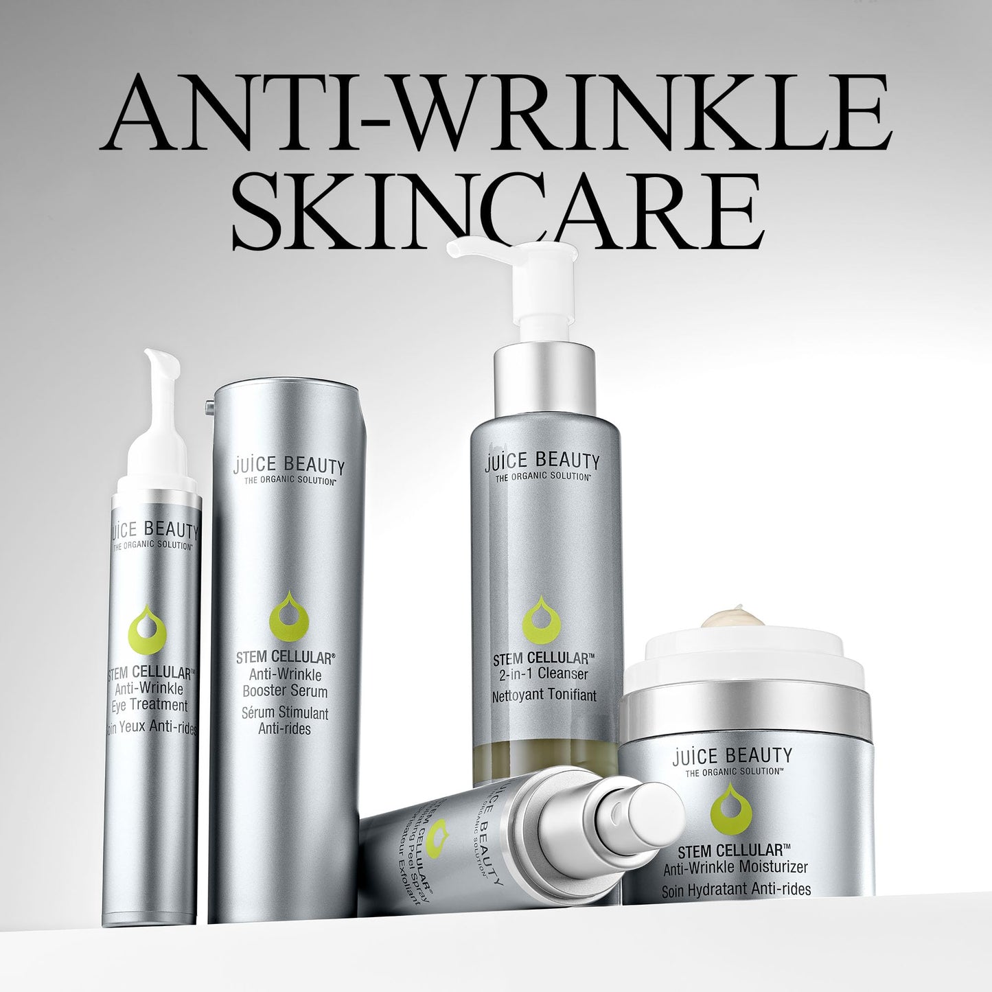 Juice Beauty Stem Cellular Anti-Wrinkle Eye Treatment - 15 mL - Reduces Look of Fine Lines + Dark Circles - Vegan, Cruelty Free