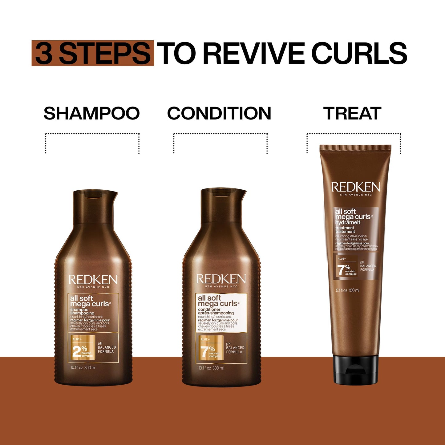 Redken All Soft Mega Curls Conditioner For Extremely Dry Curly & Coily Hair - Nourishes & Softens Severely Dry Hair