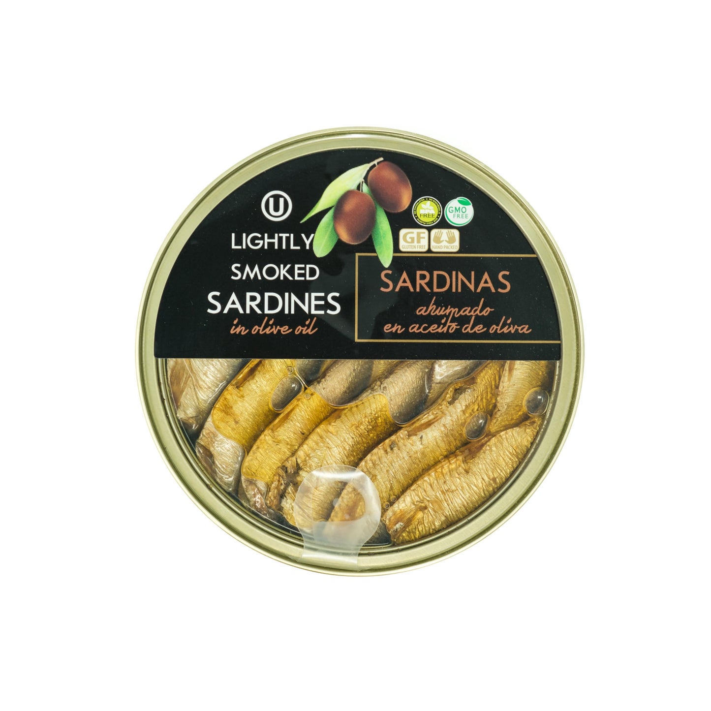 Grilled Catch Brisling Sardines Smoked in Olive Oil, Wild-Caught, Hand Packed Gourmet Tinned Fish – Omega-3, Vitamin D & A – No Preservatives, Keto Friendly 5.6 oz BPA-Free Can