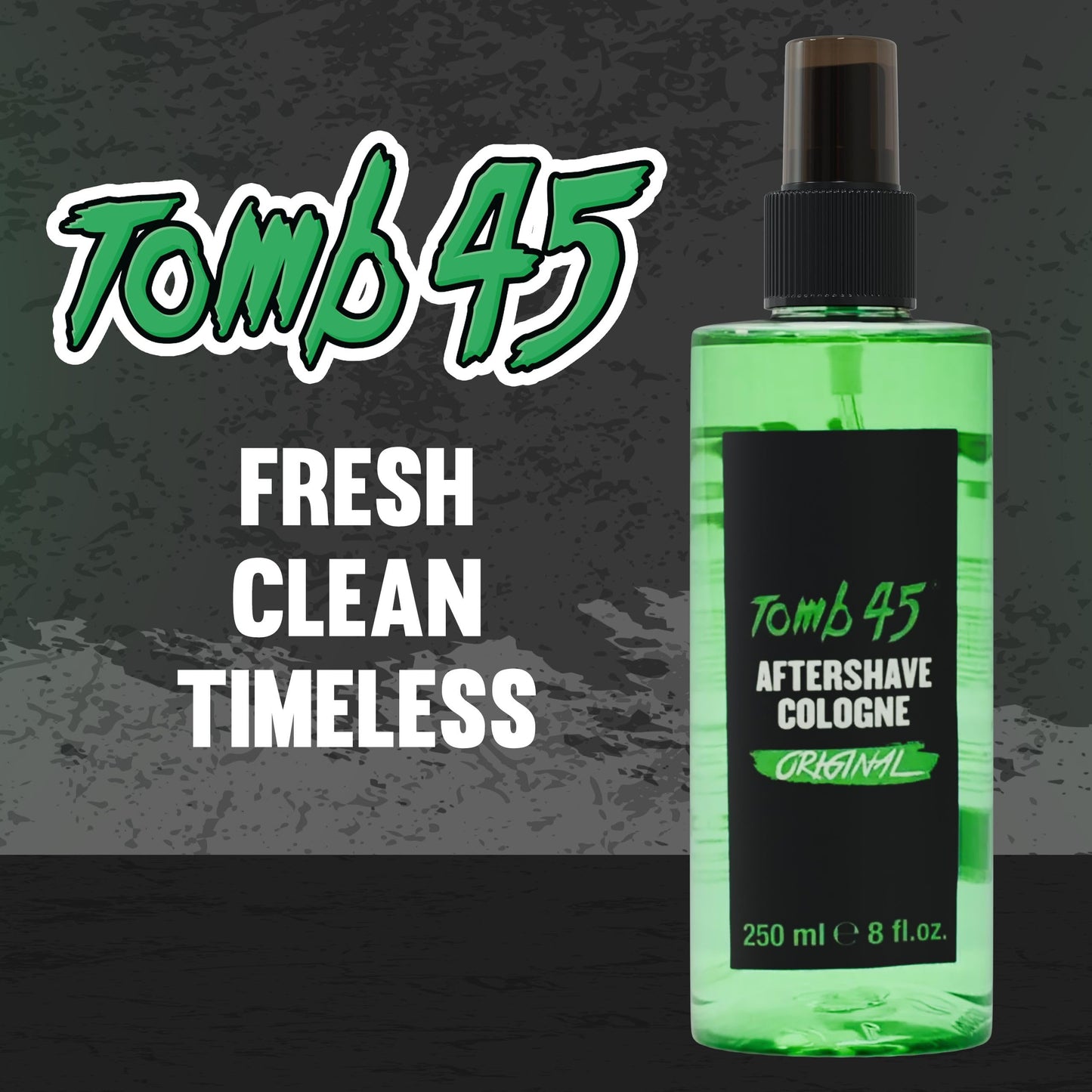 Tomb 45 Aftershave for Men - Refreshing After Shave Comfort - Hydrating and Cooling Post Shave Relief (Original)