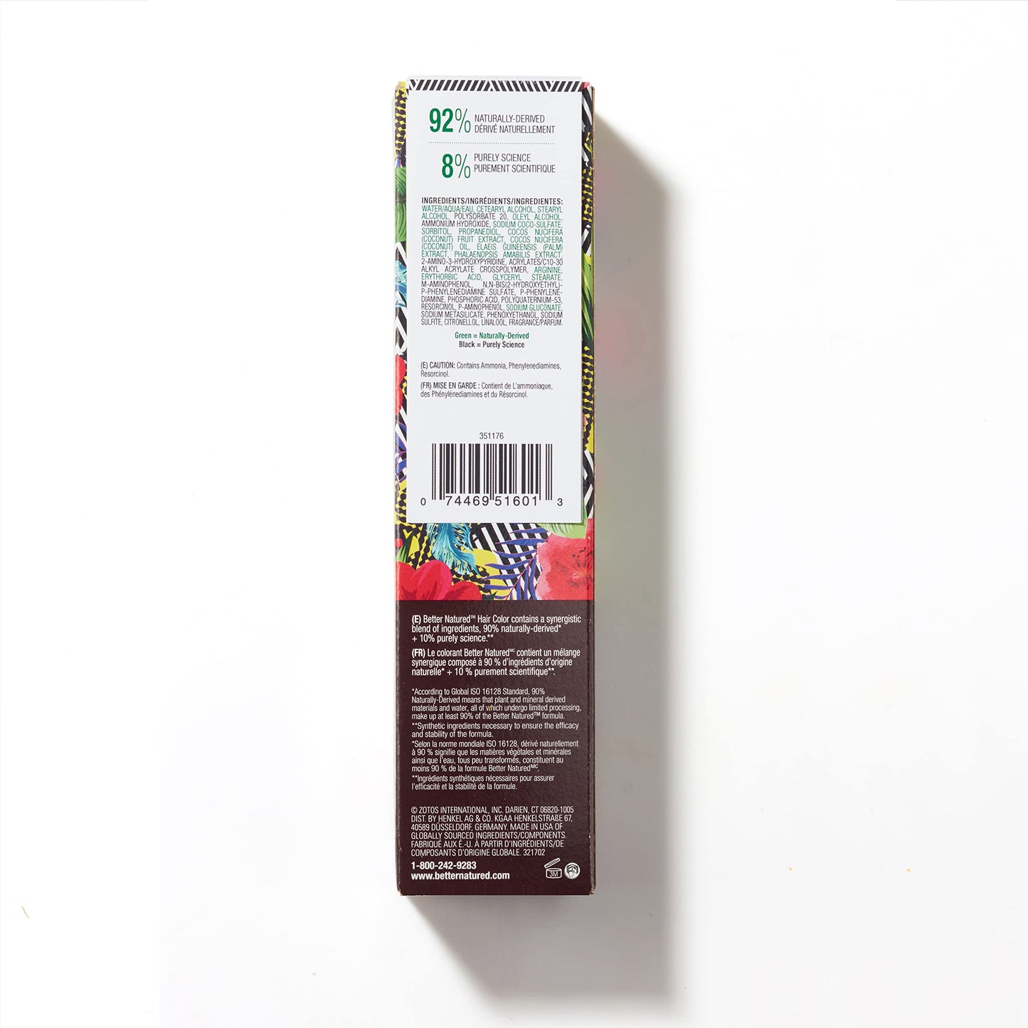 Better Natured Permanent 10N Lightest Natural Blonde Hair Color Dye - Naturally-derived, Vegan & 100% Gray Coverage that Lasts up to 8 Weeks