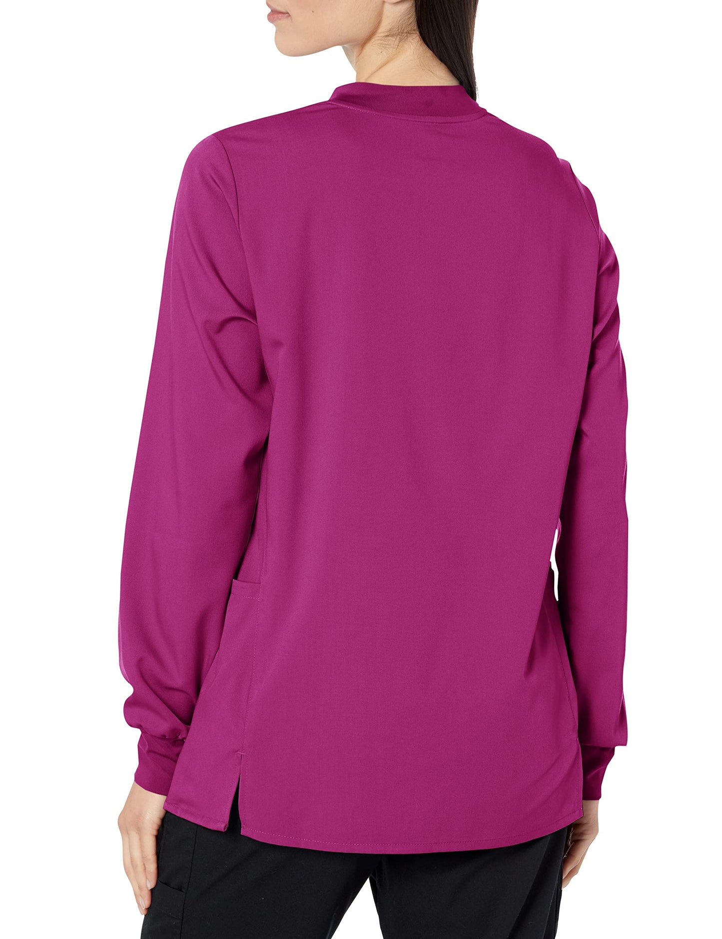 WonderWink womens Women's Snap Front Warm-up Jacket