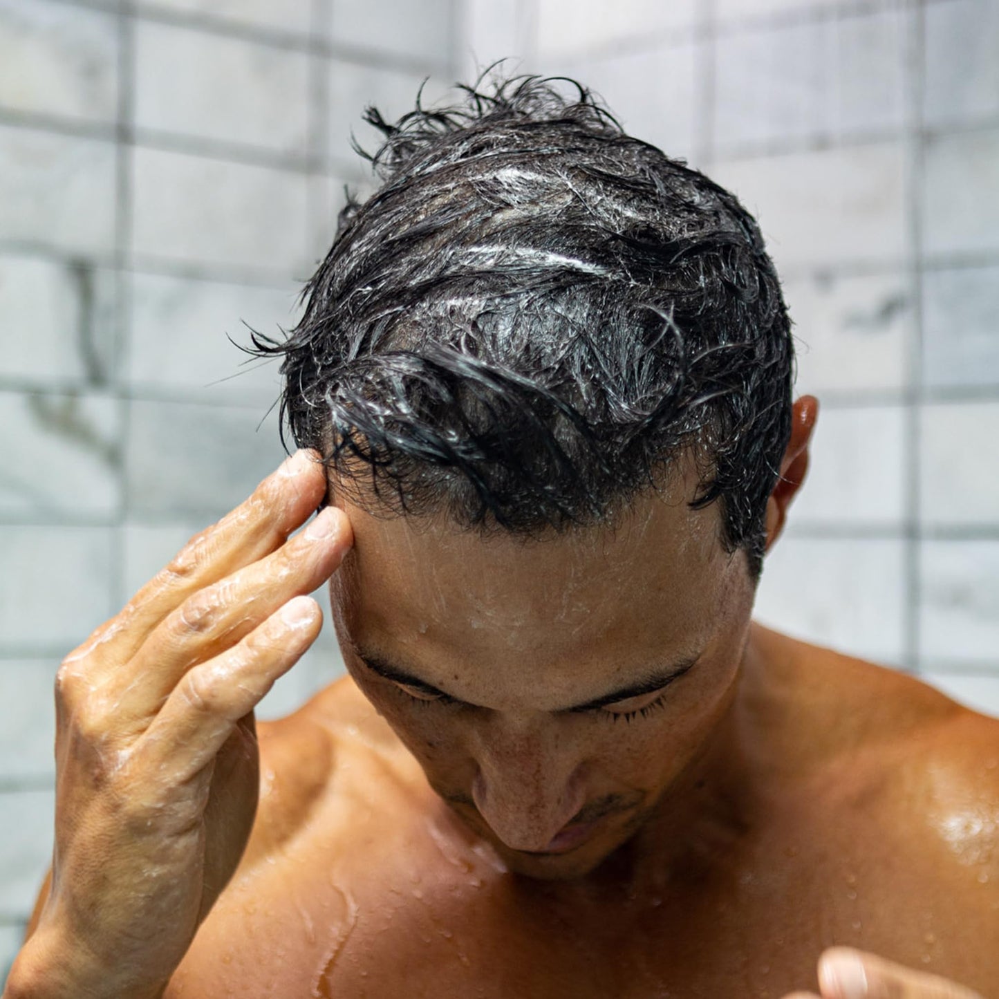 Oars + Alps Men's Sulfate Free Hair Shampoo and Conditioner Set, Infused with Kelp and Algae Extracts, Fresh Ocean Splash, Travel Size 3.4oz Each