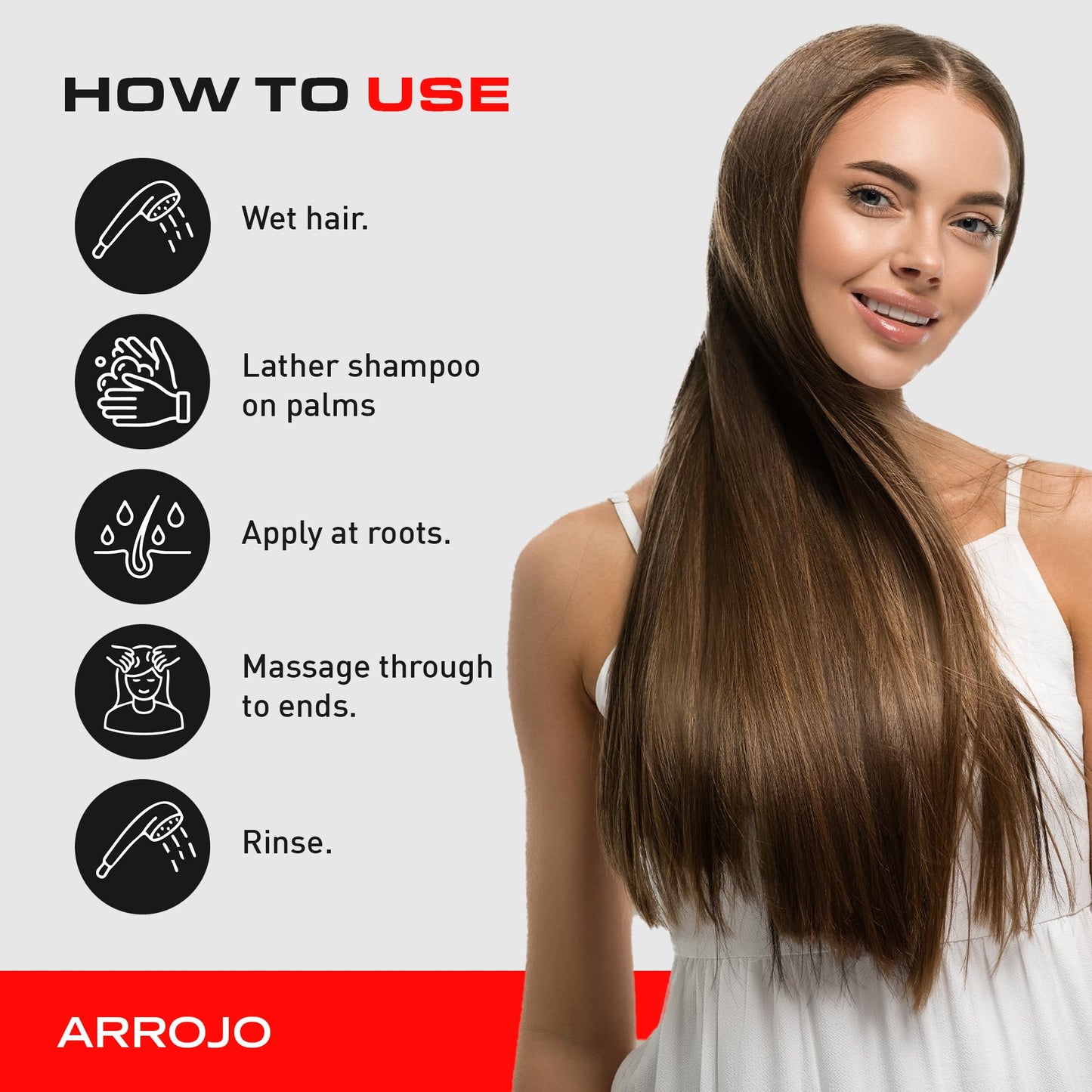 ARROJO Daily Shampoo, Revitalizing Rhubarb