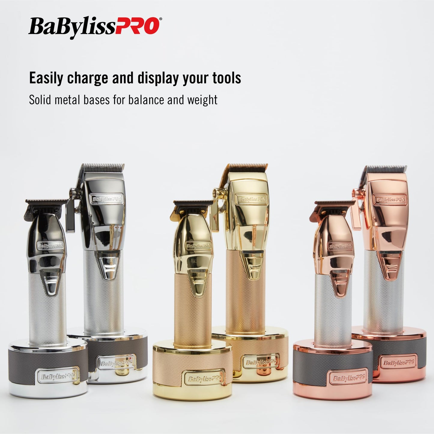 MetalFX Trimmer Charging Bases
