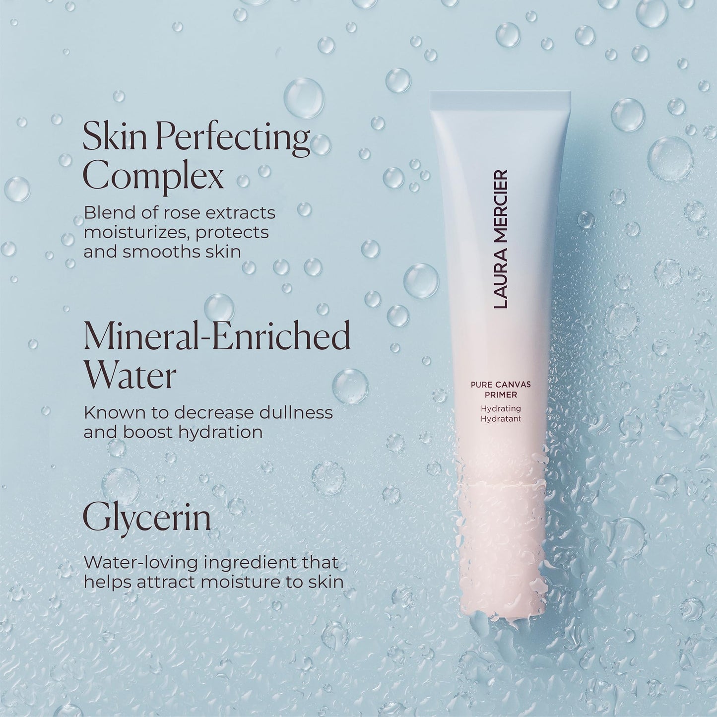 Laura Mercier Translucent Loose Talc-Free Setting Powder Ultra-Blur, 16HR Hydrating Wear, Natural Finish, Hyaluronic Acid-Infused, Normal to Dry & Mature Skin