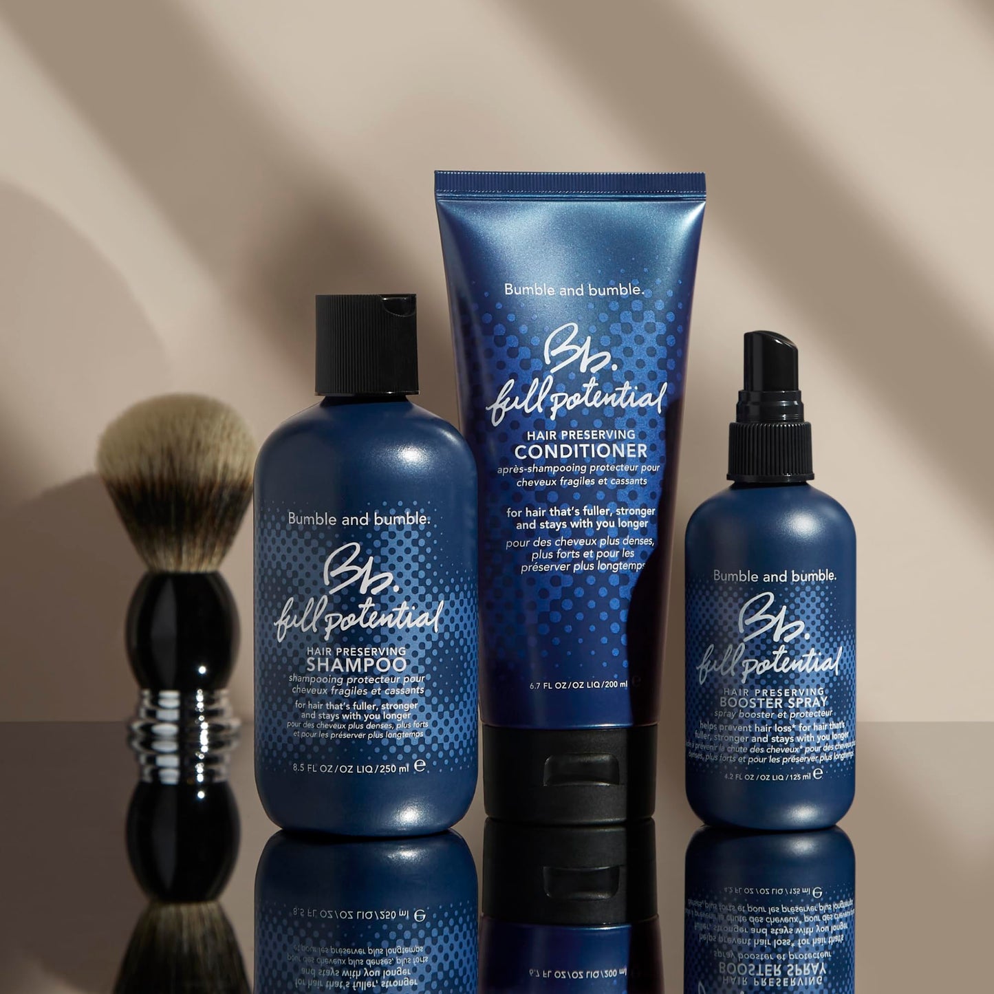 Bumble and bumble. Full Potential Hair Preserving Shampoo | Exfoliates and Prevents Breakage |Lightweight Formula| Fuller, Stronger | For Breakage Prone and Thinning Hair Types, 6.7 Fl Oz