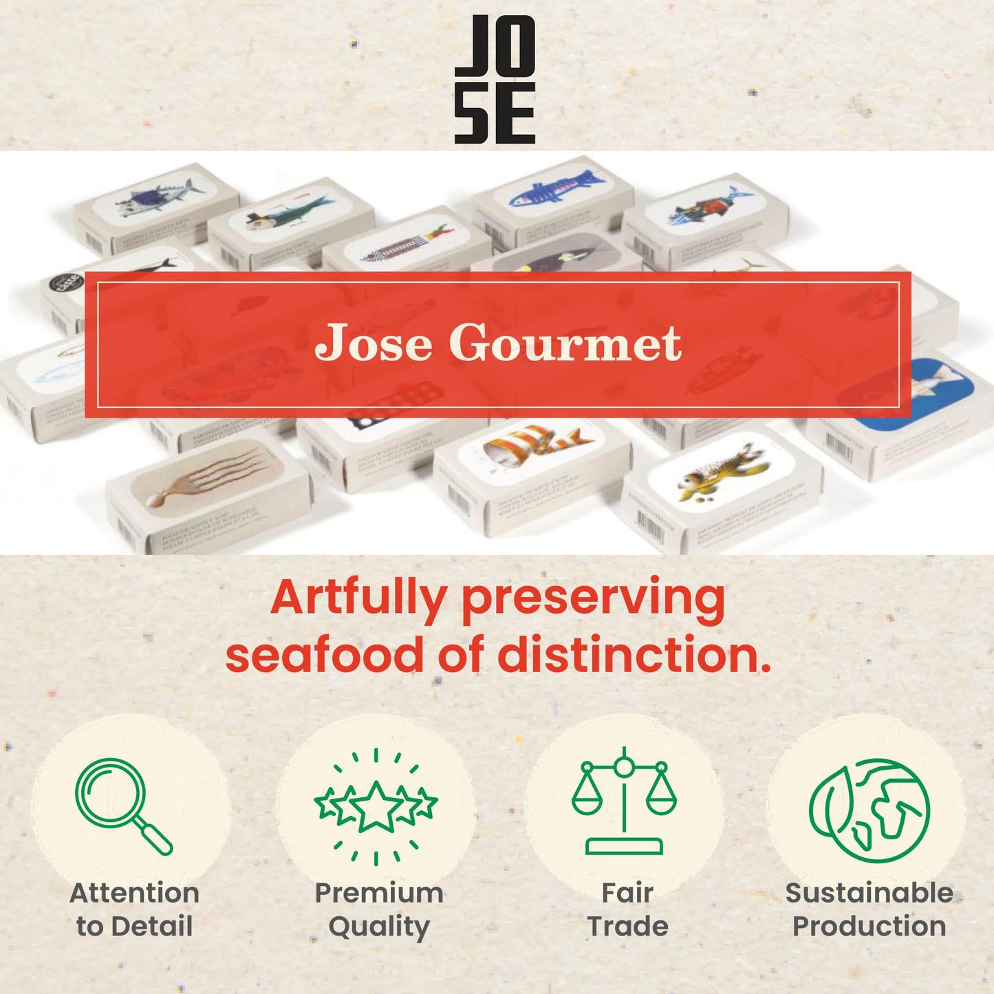 Jose Gourmet Razor Shells in Brine 6/8, 110g