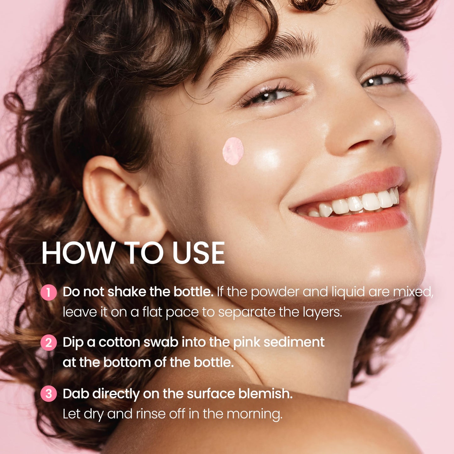 NEOGEN A-Clear Soothing Pink Eraser, Spot Care, Blemish Care, Korean Skin Care, Pink Pimple Drying Power, Calamine Powder, Nighttime Spot for Face and Skin (0.50 Fl Oz)
