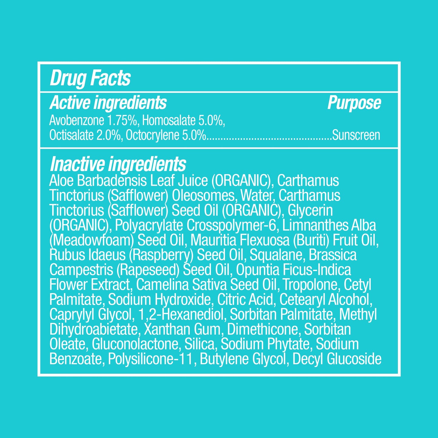 COOLA Organic Face Sunscreen SPF 50 Sunblock Lotion, Dermatologist Tested Skin Care for Daily Protection, Vegan and Gluten Free, Fragrance Free