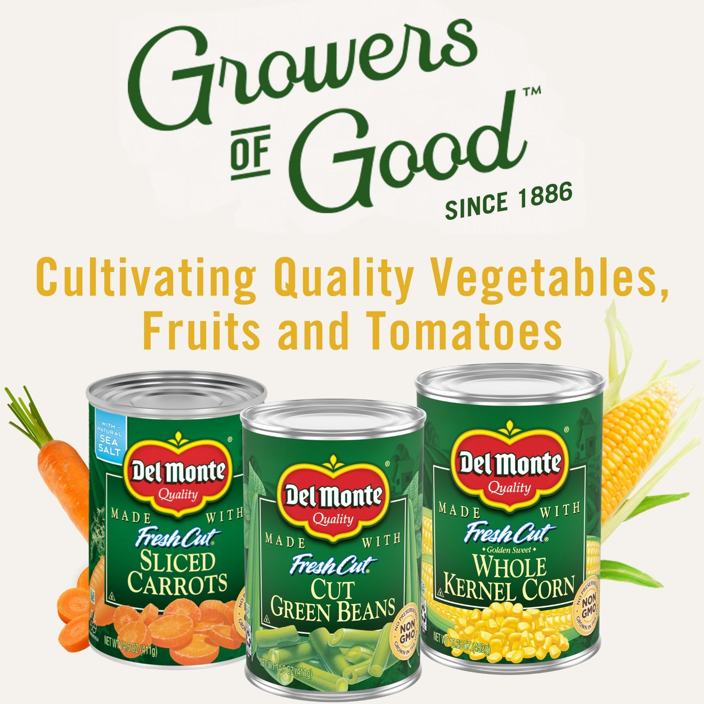 Del Monte Summer Crisp White Shoepeg Corn, 11 oz. Can (pack of 12)