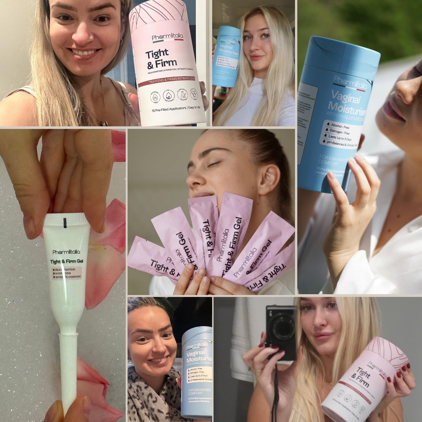 Vaginal Moisturizer Gel for Vagina Health, Moisturizer Applicators for Vaginal Dryness Relief and Long Lasting Wetness - Pre and Post Menopausal - 12 Pre Filled Applicators
