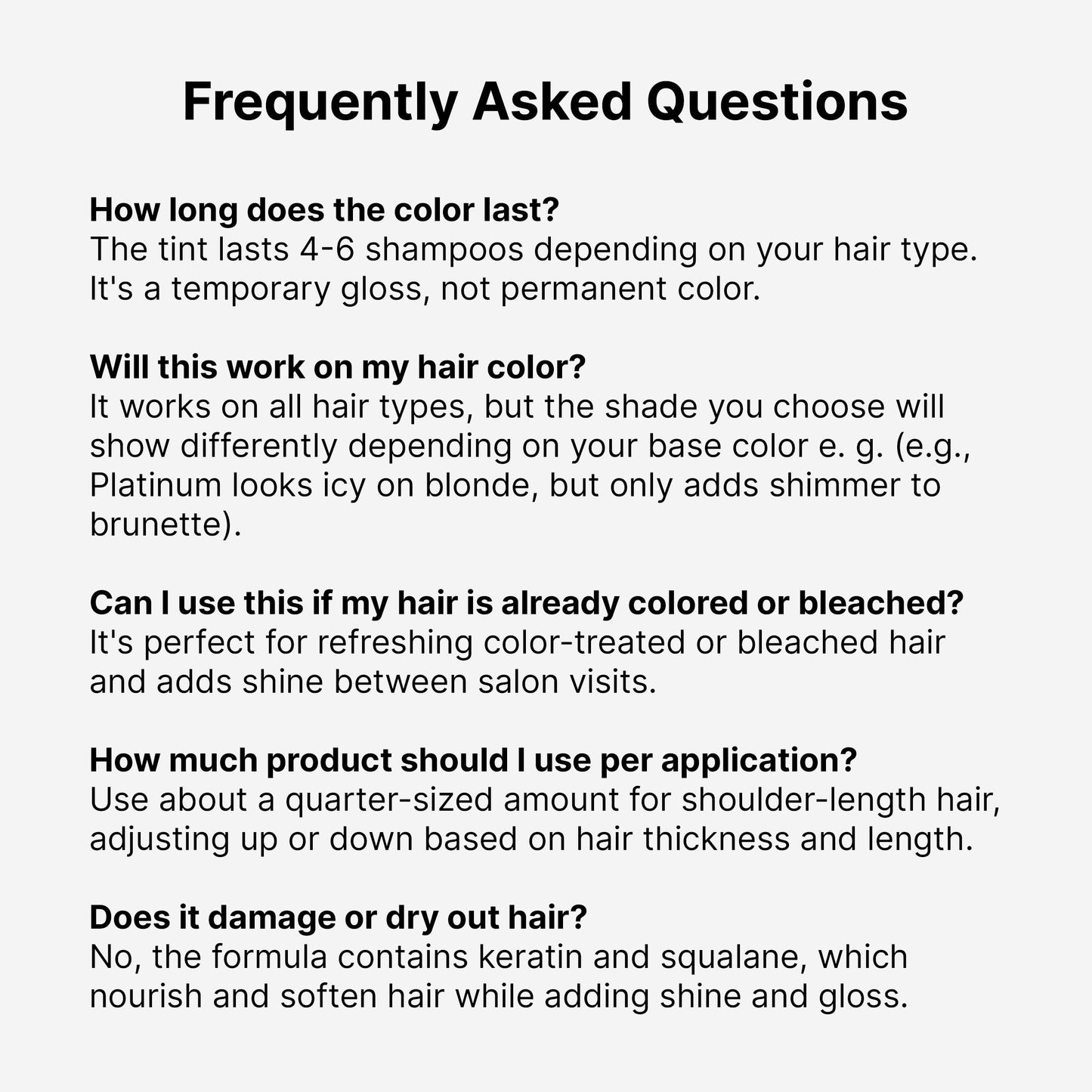 Keracolor High Shine Tinted Hair Gloss, In-Shower Hair Glaze, Sheer Color-Enhancing Glossing Treatment, Copper, 8 Fl Oz