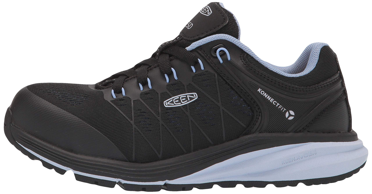 KEEN Utility Women's Vista Energy Low Height Sneakers Composite Toe ESD Work Shoes
