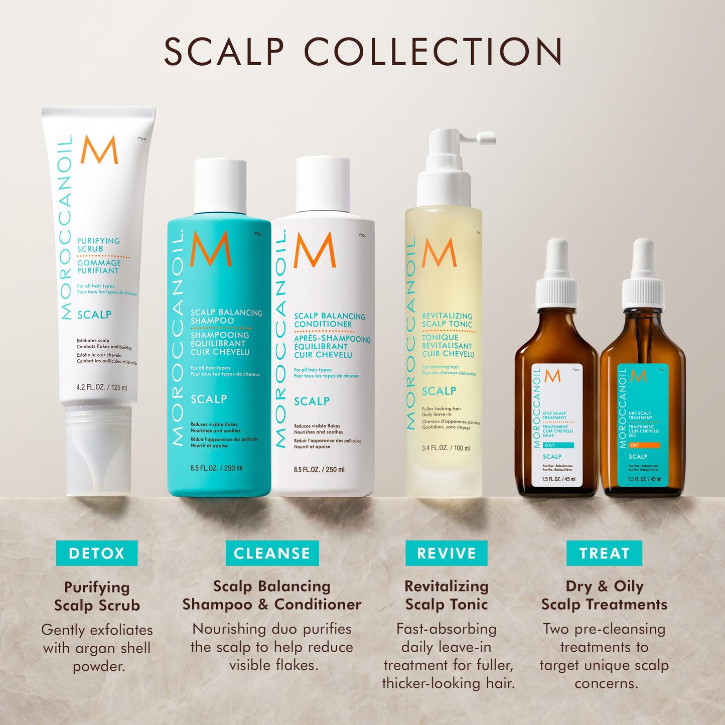 Moroccanoil Purifying Pre-Wash Scalp Scrub, 4.2 Fl. Oz.