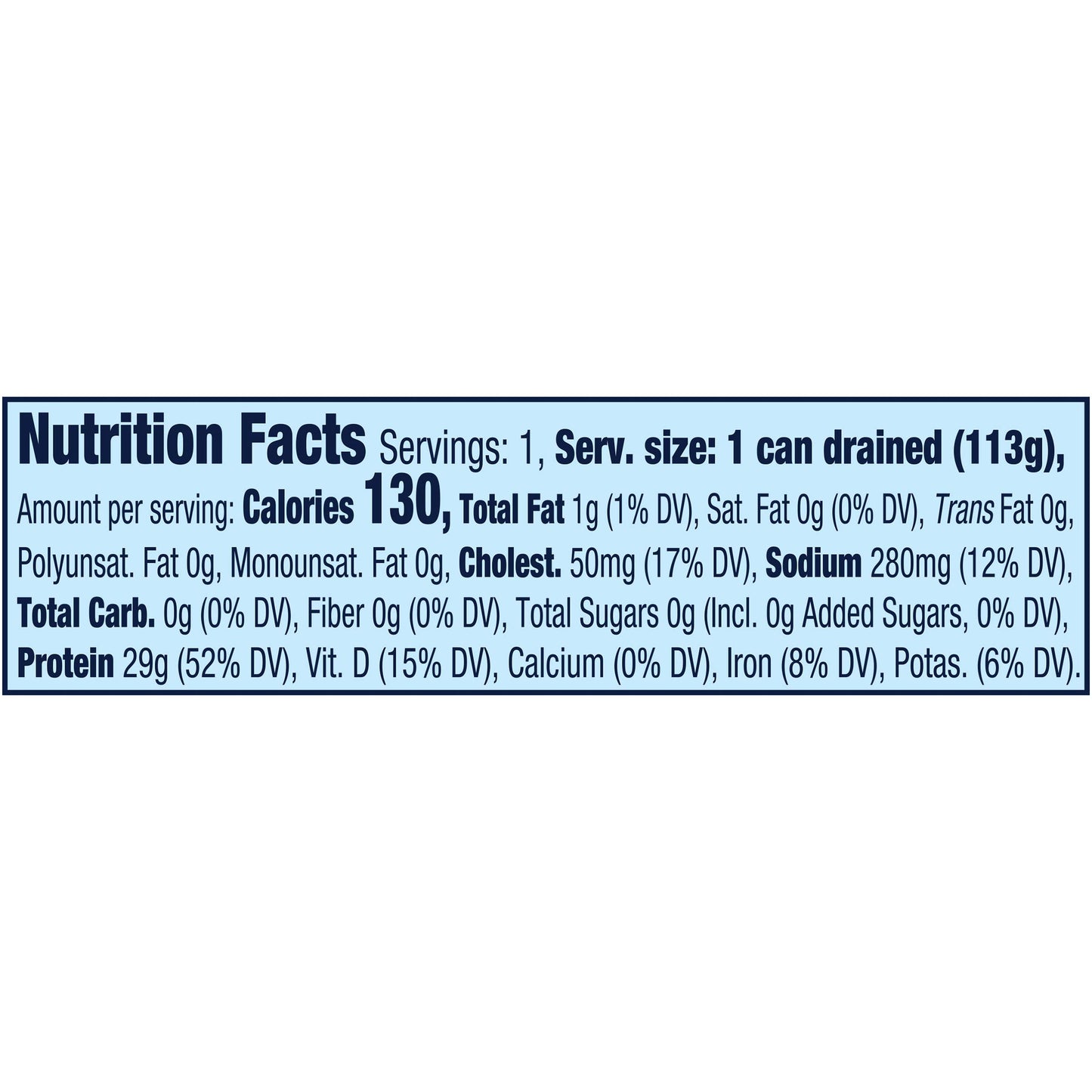 Chicken of the Sea Solid White Premium Albacore Tuna in Water, 5 oz. Can (Pack of 1), Wild Caught Tuna