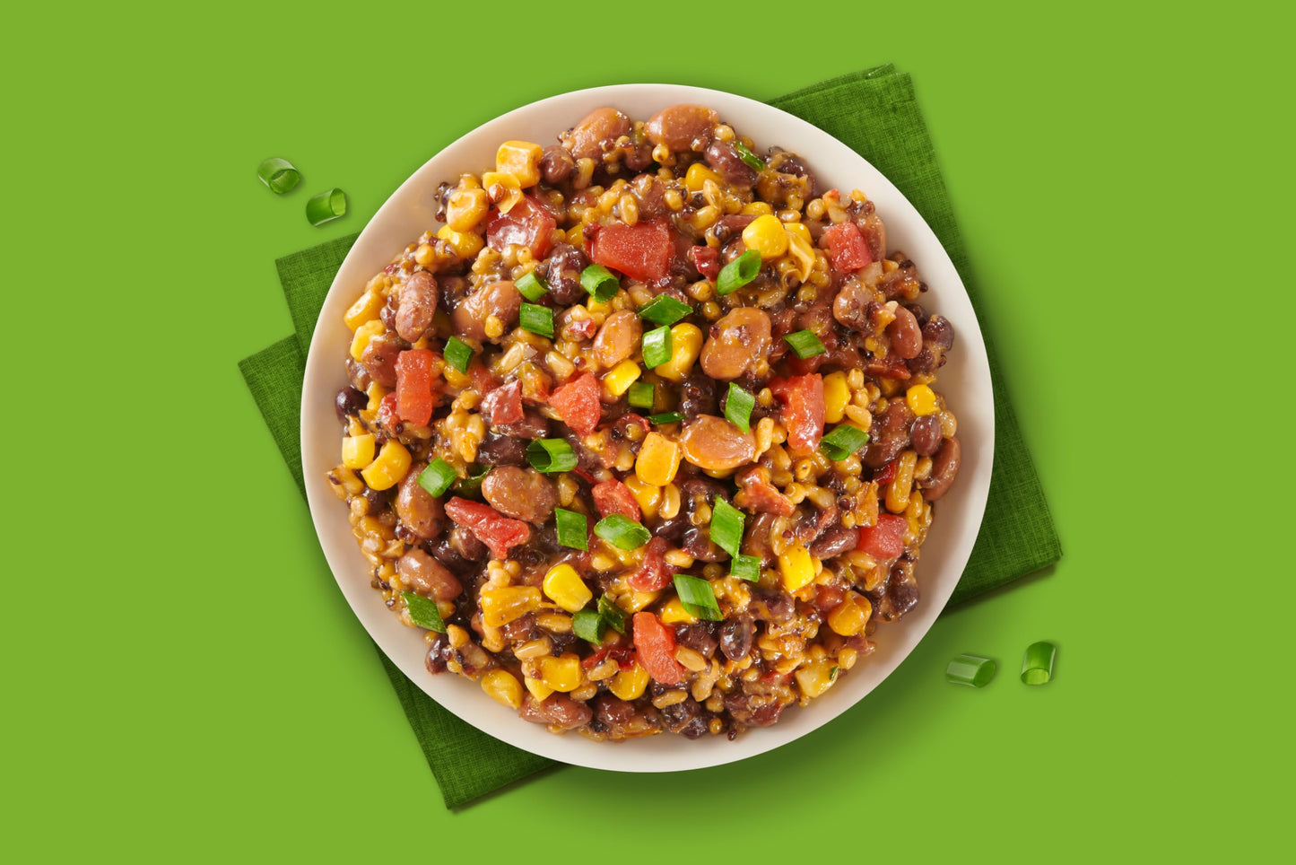 Miss Olive’s Southwest Style Bean & Grain Bowl, Lower Sodium Microwavable Ready Meal, Plant-Based Ingredients, 7 oz Bowls (Pack of 3)