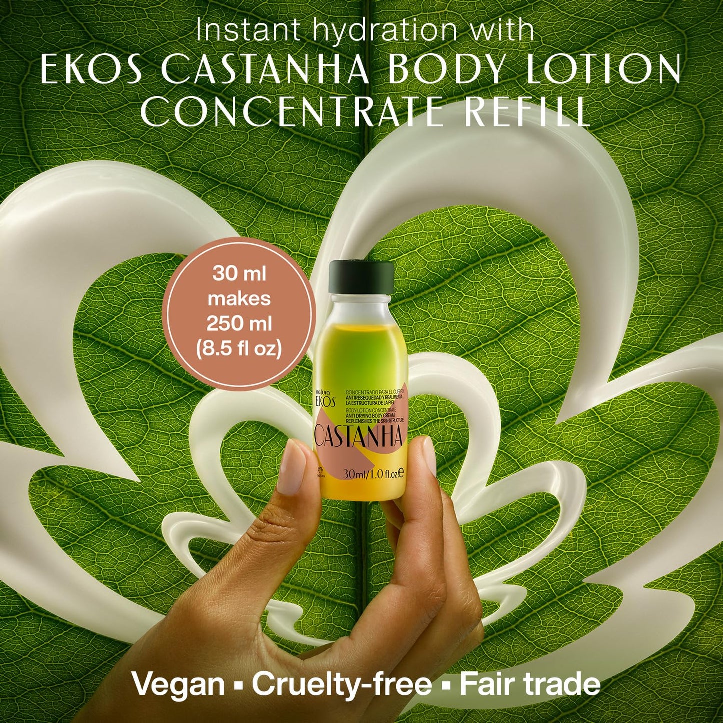 Natura - Brazil Nut Body Lotion Concentrate Castanha Refill