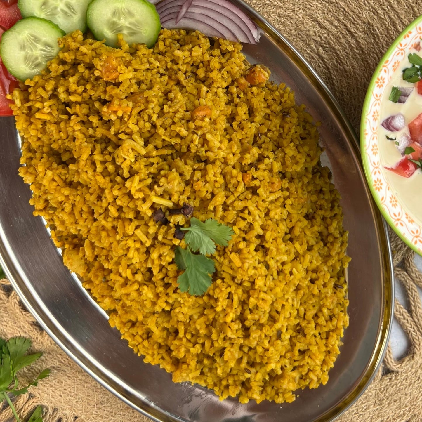 The Cumin Club's Instant Vegetable Biryani – Authentic Indian Rice Meal with Aromatic Spices, Ready to Eat in Just 5 Minutes – Pack of 5 Pouches for Convenient and Delicious Indian Cuisine at Home