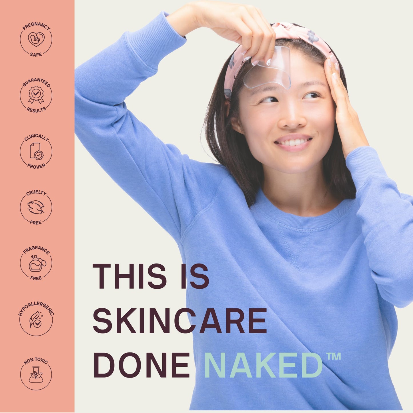 Dermaclara Forehead Patch - Forehead Wrinkle Patches for Face Overnight, Dermaclara Silicone Patches, Reusable for Face, Treatment for Wrinkles, Repair & Restore, Up to 30 Uses - 1 Patch