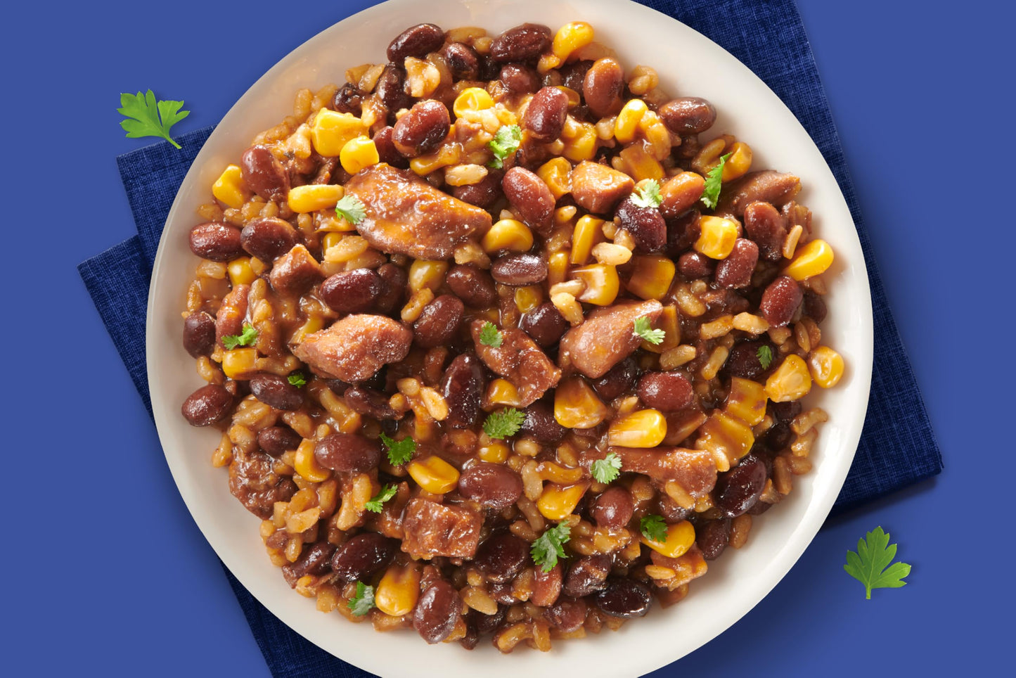 Miss Olive’s Chicken Tinga & Rice Meal, 6 Pack (6/10.5 oz Trays – K12) – Heat & Serve Microwave Meals – Ready-to-Eat Entrées – High Protein, Shelf-Stable, Convenient Lunch & Dinner
