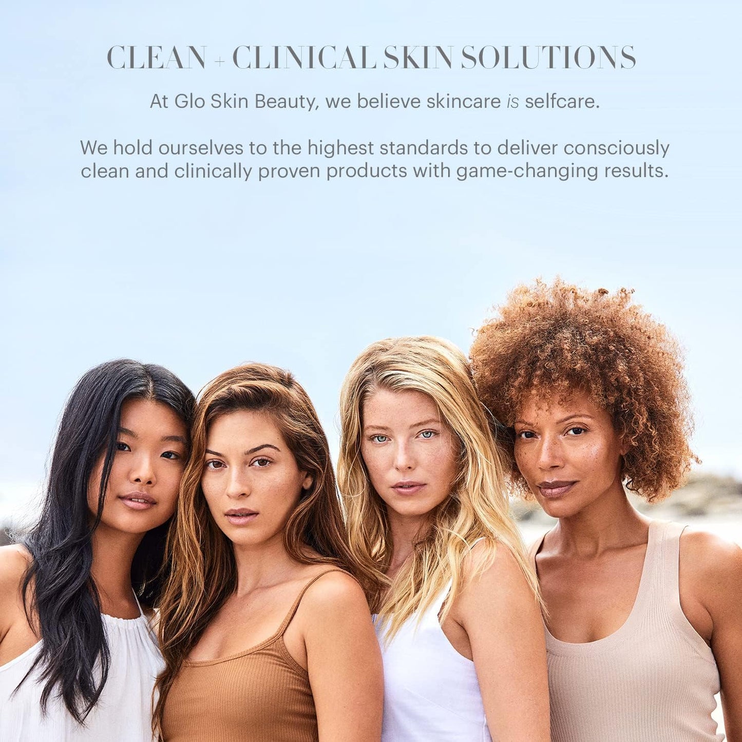 Glo Skin Beauty Bio-Renew EGF Neck Cream - Epidermal Growth Factor Neck + Décolleté Cell Repairing Formula, Reduce the Appearance of Wrinkles, Fine Lines Crepey & Sagging Skin