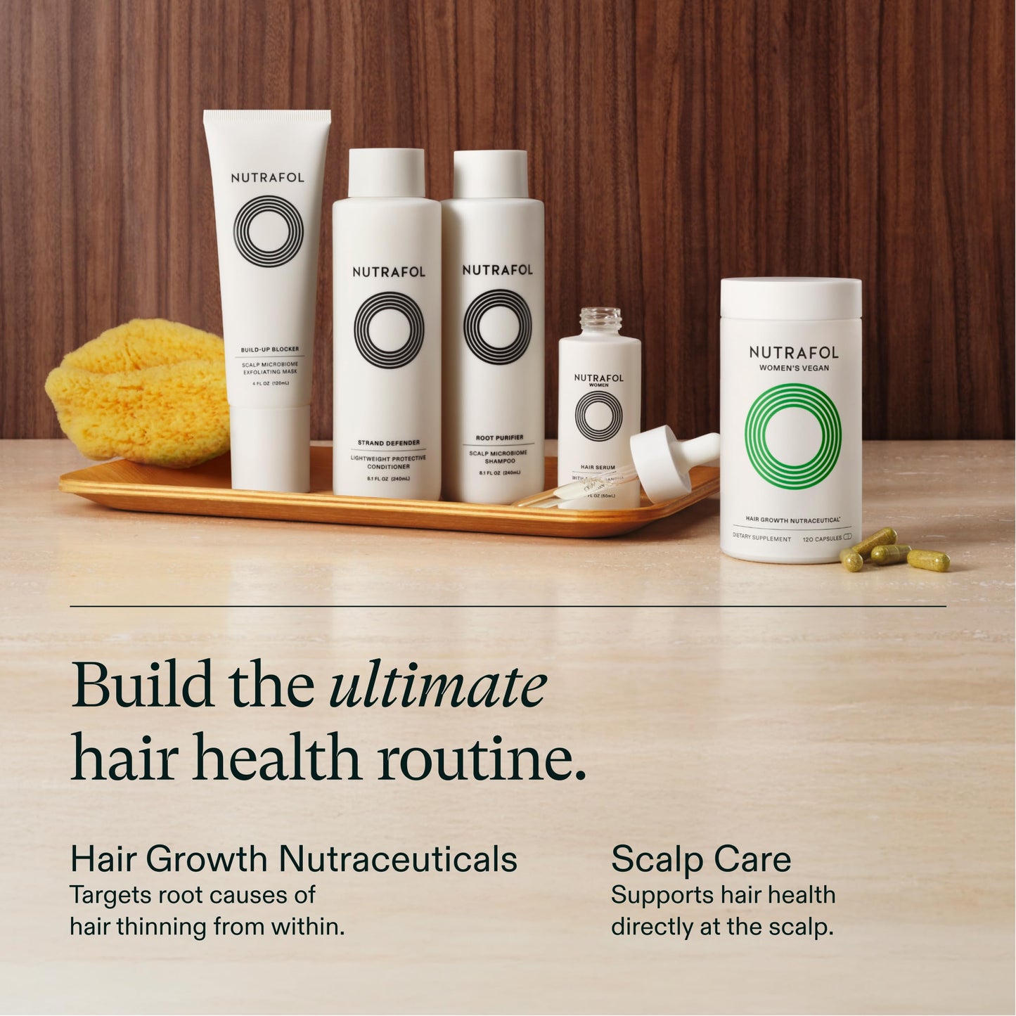 Nutrafol Shampoo, Cleanse and Hydrate Hair and Scalp, Improves Hair Volume, Strength and Texture, Physician-formulated for Thinning Hair, Color Safe, Sulfate Free