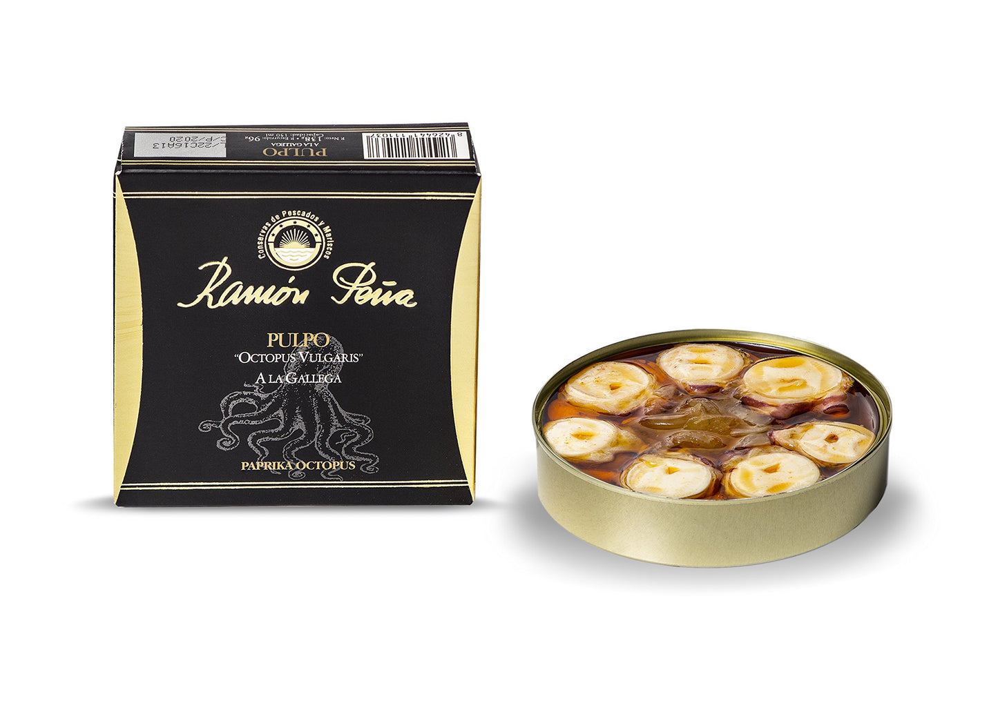 Ramon Pena Tinned Octopus in Paprika Sauce | Case Pack | 1 x 138g