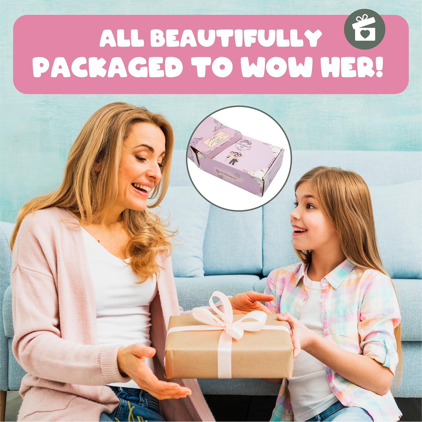 The Bloom First Period Kit for Girls 9-12 - 60 PC Period Starter Kit for Tweens - School Emergency Kit for Teen Girls with Cute Little Bags - First Period Gift Box (Green & Pink)