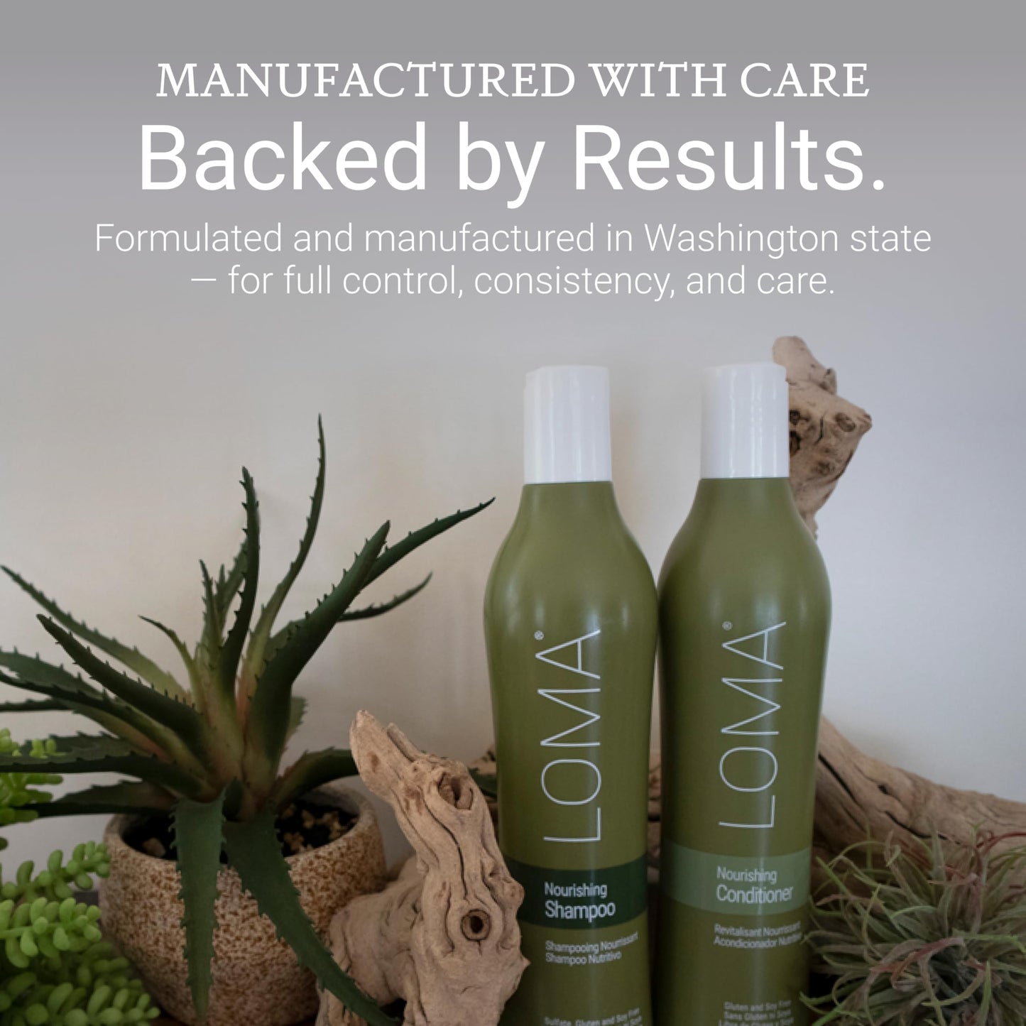 Loma Hair Care Nourishing Shampoo & Conditioner Duo