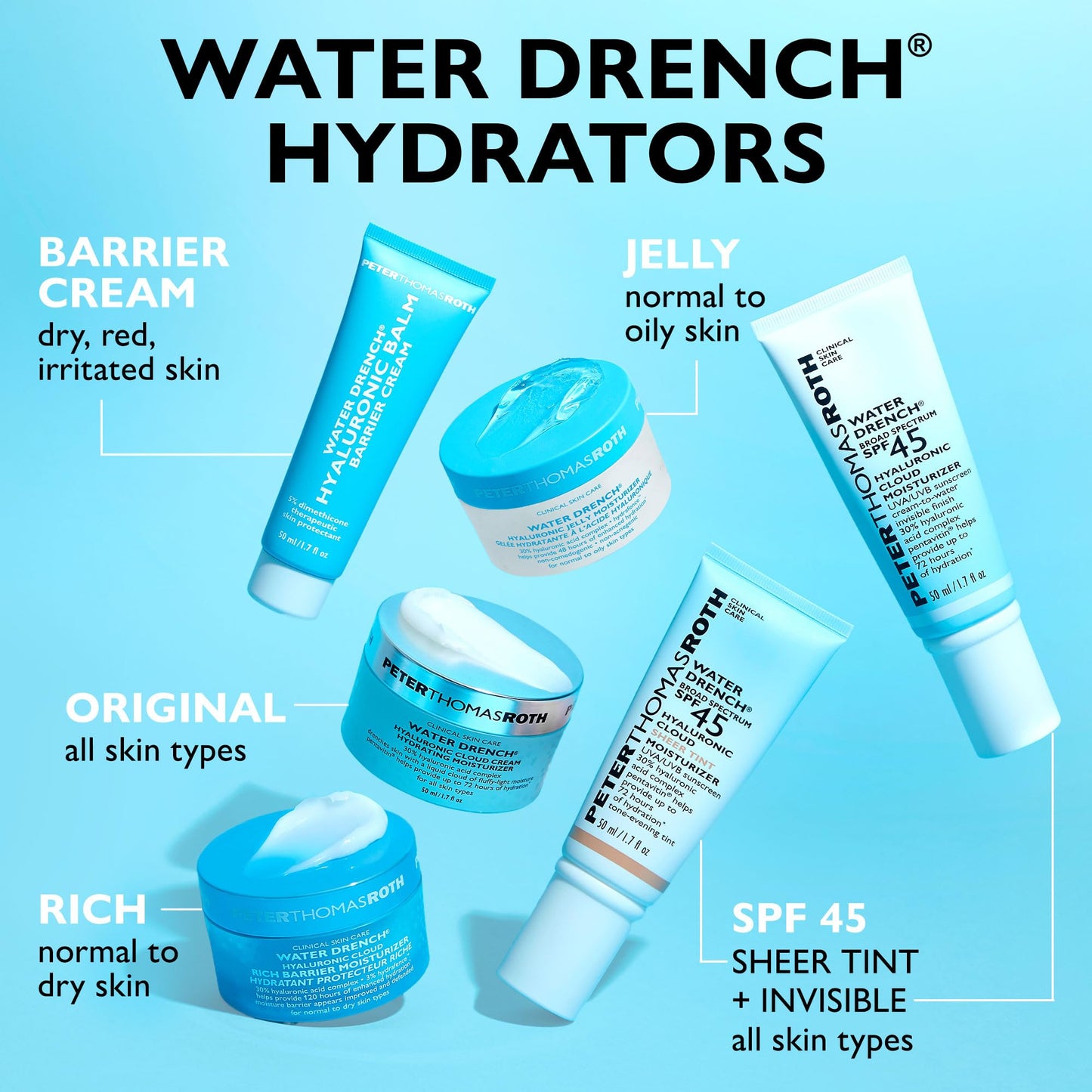 Peter Thomas Roth | Water Drench® Hyaluronic Balm Barrier Cream