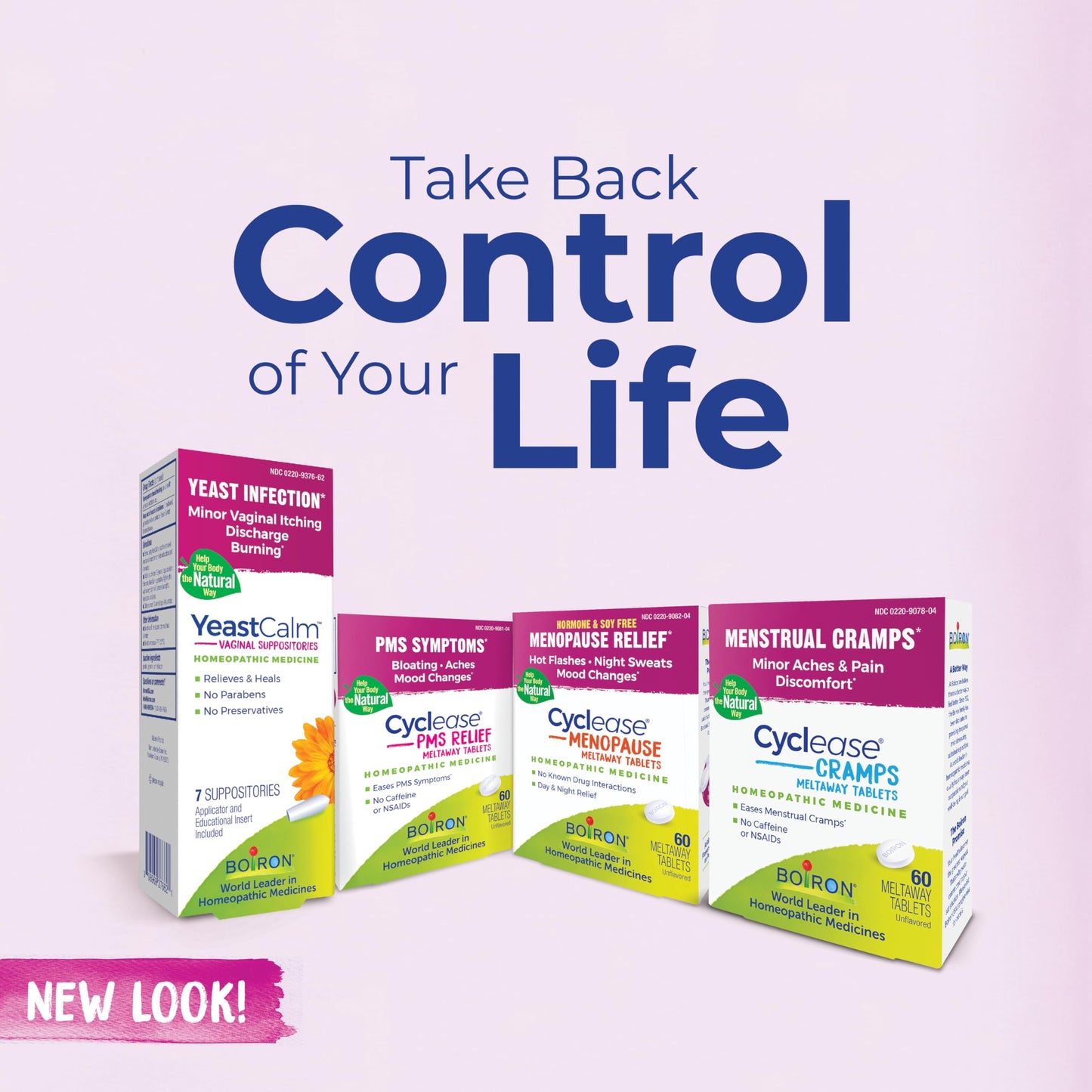 Boiron YeastCalm Homeopathic Suppositories for Yeast Infections, Burning, Discharge, and Minor Vaginal Itching - 7 Count