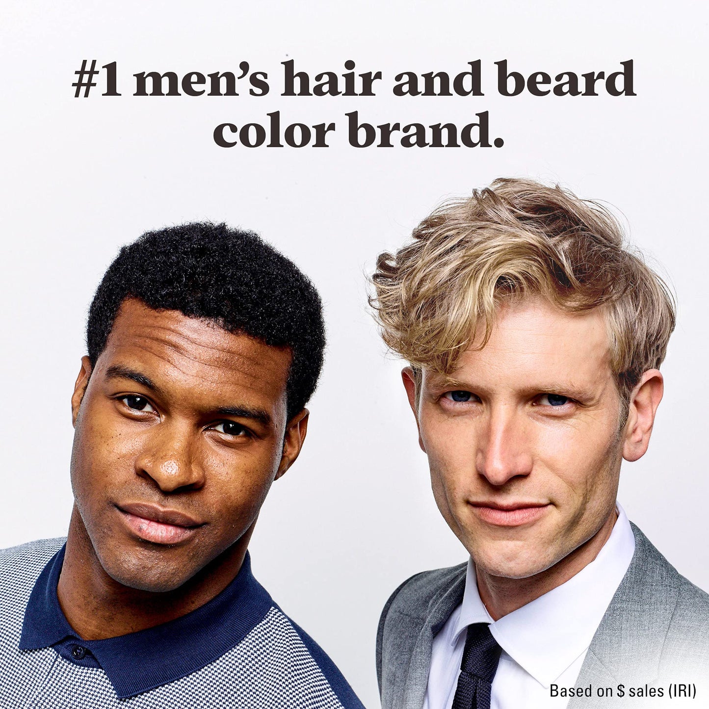 Just For Men Easy Comb-In Color Mens Hair Dye,Easy No Mix Application with Comb Applicator - Sandy Blond,A-10,(Pack of 2)