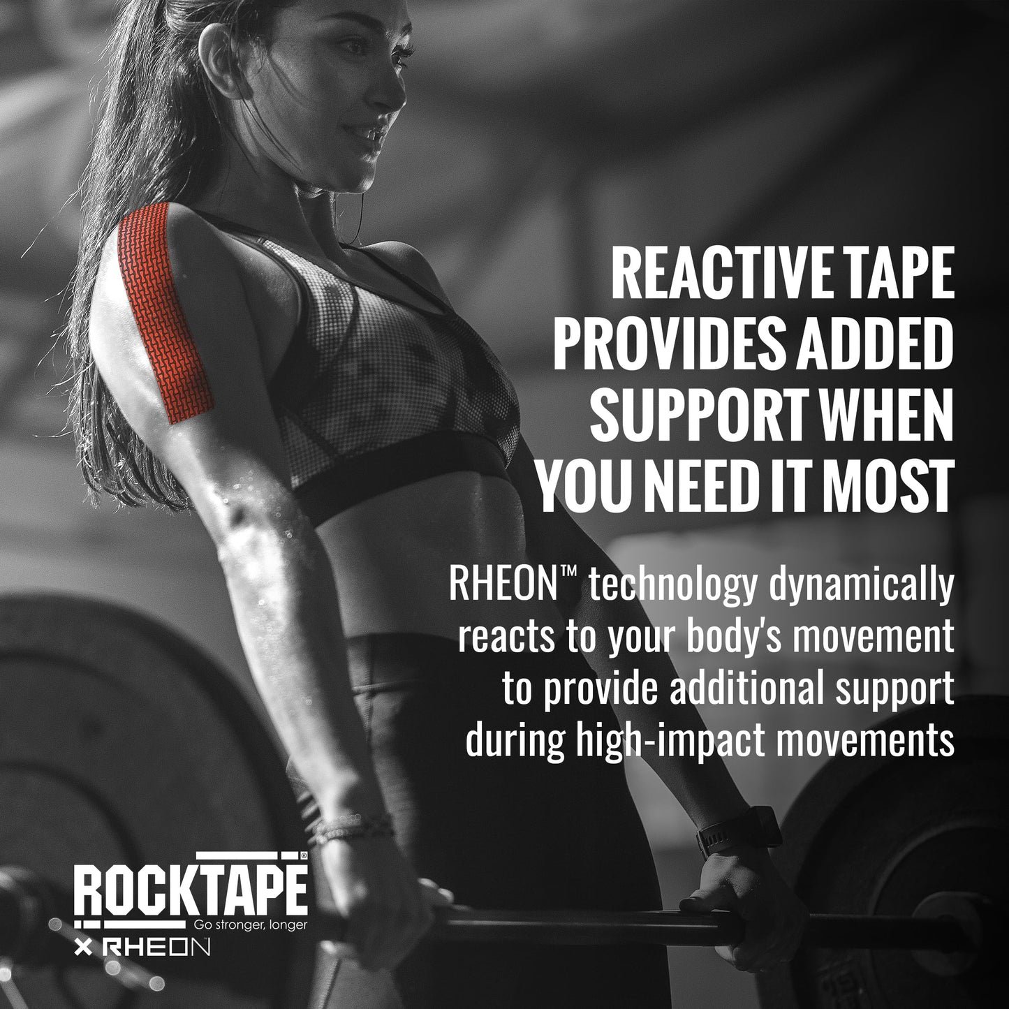 RockTape RHEON Tape, Kinesiology Tape
