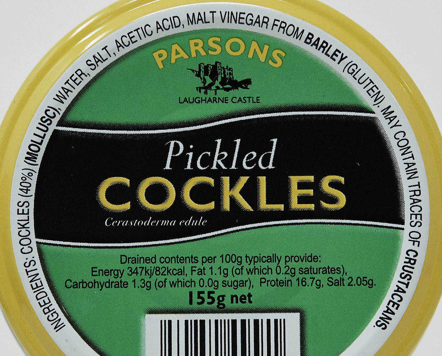 Parsons Welsh Pickled Cockles (155g)