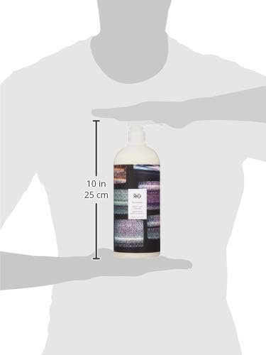 R+Co TELEVISION Perfect Hair Shampoo – Retail Liter Hydrating & Smoothing Hair Cleanser, Adds Shine & Softness, All Hair Types