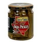 Talk O'Texas Crisp Okra Pickles, Hot, 16 oz (3 pack) by Talk O Texas