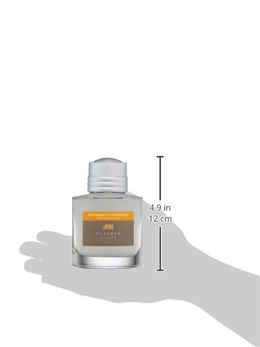 St James of London Mandarin & Patchouli Post Shave Gel, 3.4 Fl Oz