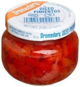 Dromedary Diced Pimentos - Pack of 8 Jars of Diced Pimientos - Great Value