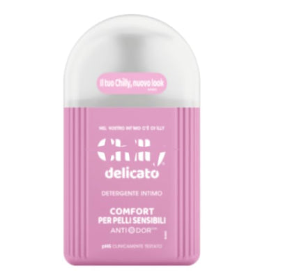 Chilly Delicato Intimate Cleanser For Sensitive Skin 200 Ml (Pink)