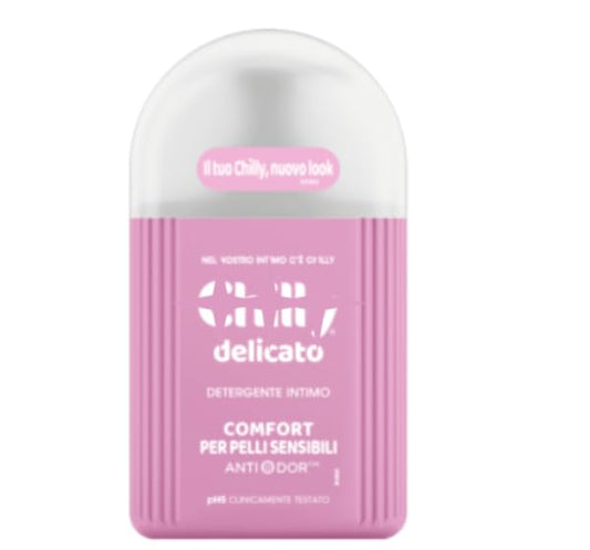 Chilly Delicato Intimate Cleanser For Sensitive Skin 200 Ml (Pink)