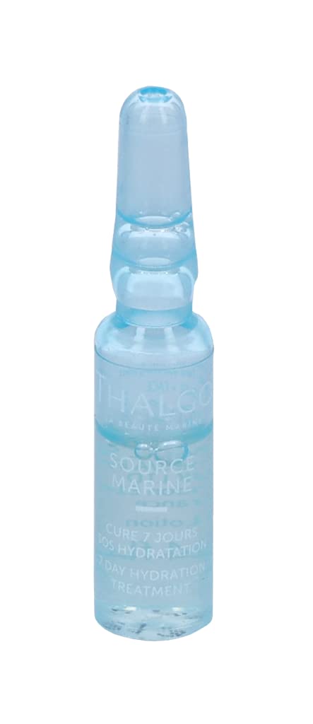 THALGO Source Marine - Hydrating 7-Day Treatment, Absolute Hydra-Marine Concentrate SOS Course with Hyaluronic Acid, 7x1.2ml
