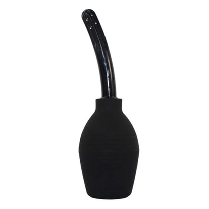 Anal Douche Enema Bulb Vaginal Douche Enema Cleaner (Black 10 oz)