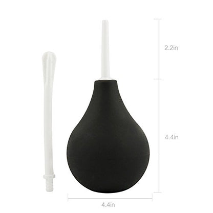 Douches for Men Women Beauty Molly Anal Douche Superior Medical Materials Douche enemas Bulbs, 2 in 1 Set
